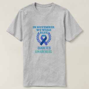 Camiseta En Noviembre, Usamos Conciencia Sobre La Diabetes 