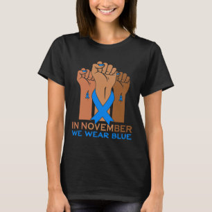 Camiseta En Noviembre Usamos Conciencia Sobre La Diabetes A