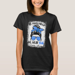 Camiseta En Noviembre, Usamos Diabetes Azules Y Desordenado