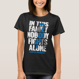 Camiseta En Noviembre Usamos Diabetes Diabéticos Azules T1d