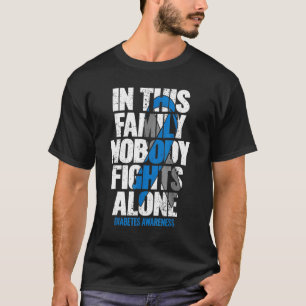 Camiseta En Noviembre Usamos Diabetes Diabéticos T1D Azules