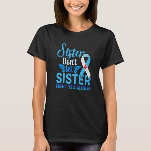 Camiseta En Noviembre Usamos Diabetes T1d T2d De Diabetes A (Anverso)