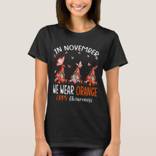 Camiseta En Noviembre Usamos Gnomas De Concienciación De Lo