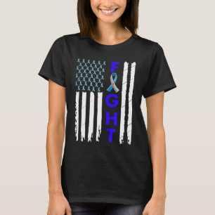 Camiseta En Noviembre Usamos La Bandera Azul Estadounidense