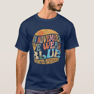 Camiseta En Noviembre, Usamos La Conciencia De La Diabetes