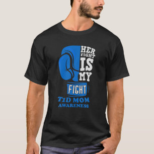 Camiseta En Noviembre Usamos Mariposas Azules Para La Diabe