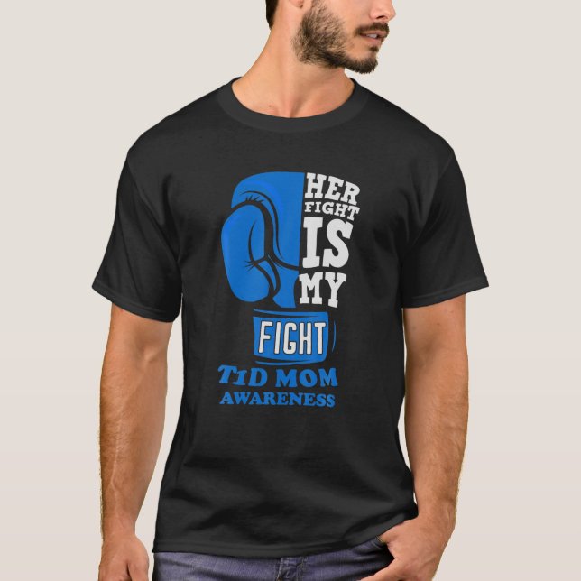 Camiseta En Noviembre Usamos Mariposas Azules Para La Diabe (Anverso)