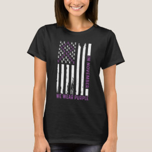 Camiseta En noviembre usamos morado para el alzhéimer