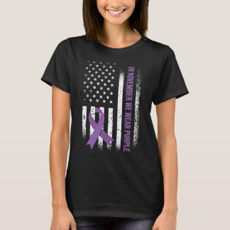 Camiseta En Noviembre Usamos Púrpura - Conciencia Epilepsia