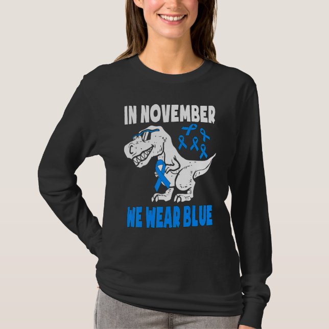 Camiseta En Noviembre Vivimos Conciencia Sobre La Diabetes  (Anverso)