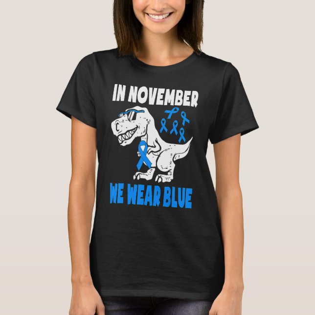 Camiseta En Noviembre Vivimos Conciencia Sobre La Diabetes  (Anverso)