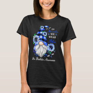 Camiseta En Noviembre Vivimos Gnomes Azules Sensibilización
