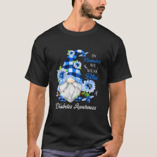 Camiseta En Noviembre Vivimos Gnomes Azules Sensibilización