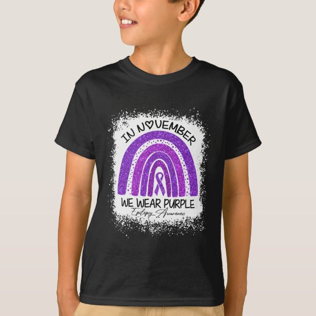 Camiseta En Noviembre Vivimos La Conciencia De La Epilepsia (Anverso)
