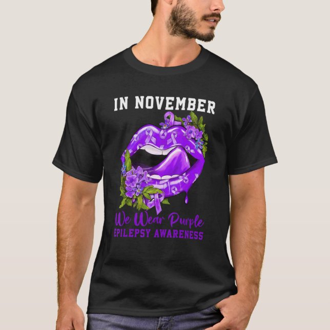 Camiseta En Noviembre Vivimos La Conciencia De La Epilepsia (Anverso)