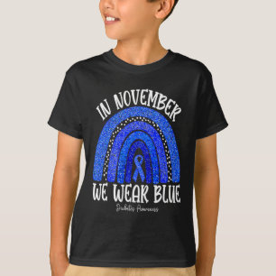 Camiseta En Noviembre Vivimos La Conciencia Sobre La Diabet