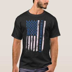 Camiseta En Noviembre Vivimos La Diabetes Azul Concienciánd