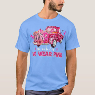 Camiseta En octubre llevamos la cinta rosa Leopardo Camión 