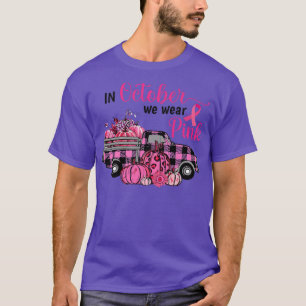 Camiseta En octubre llevamos la cinta rosa Leopardo Camión