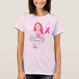Camiseta en octubre llevamos rosa