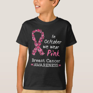 Camiseta En octubre llevamos una conciencia rosada sobre el