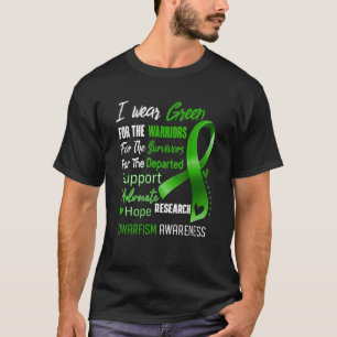 Camiseta En Octubre Llevo Verde Por Conciencia Del Enanismo