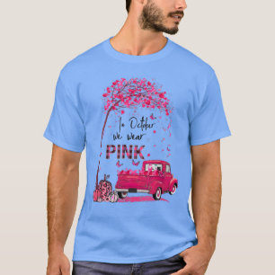 Camiseta En Octubre Nosotros Usamos Camioneta De Listón Ros