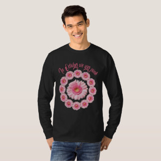 Camiseta En Octubre Nosotros Usamos Flor de Listón Rosa 