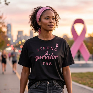 Camiseta En Octubre Nosotros Usamos Rosa Conciencia Del Cán