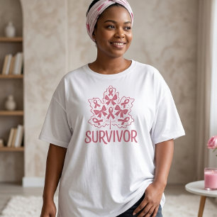 Camiseta En Octubre Nosotros Usamos Rosa Conciencia del Cán