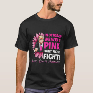 Camiseta En Octubre Nosotros Vestimos De Rosa Luchamos Cont