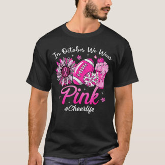 Camiseta en Octubre Nosotros Vestimos Rosa Cáncer de Seno A