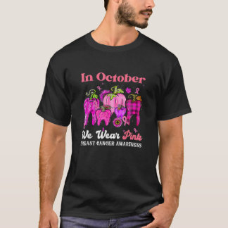 Camiseta En Octubre Se Usa Denti De Concienciación Sobre El