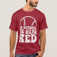 En Octubre Usamos Béisbol Rojo Filadelfia