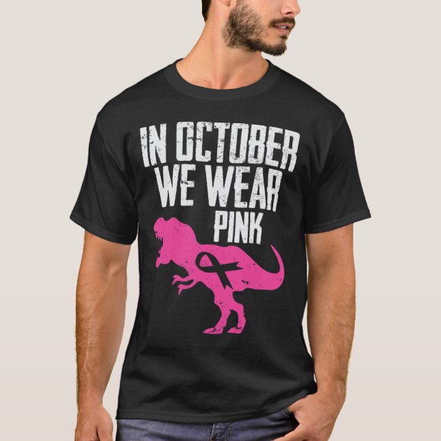 Camiseta En Octubre, Usamos Bo Para Concienciación Sobre El (Anverso)
