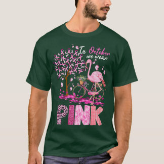 Camiseta En Octubre Usamos Breas De Cinta Rosa Cubiertas De