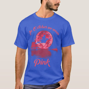 Camiseta En Octubre Usamos Bruja Rosa