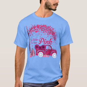 Camiseta En Octubre Usamos Camión Rosado Calabaza Leopard B