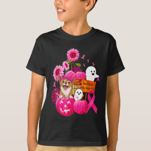 Camiseta En Octubre, Usamos Cance De Perro Chihuahua Rosa