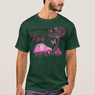 Camiseta En Octubre Usamos Cáncer De Mama De Camión Rosado