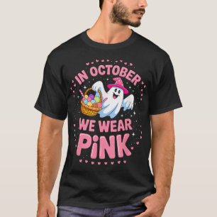 Camiseta En Octubre Usamos Cáncer De Mama De Cinta Rosa