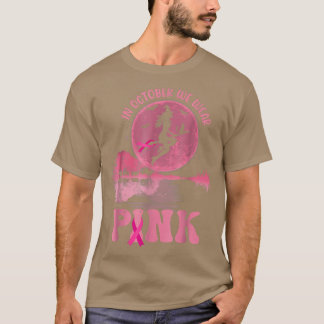 Camiseta En Octubre Usamos Cáncer De Mama De Cinta Rosa