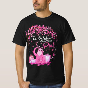 Camiseta En Octubre, Usamos Cáncer De Mama De Cinta Rosa