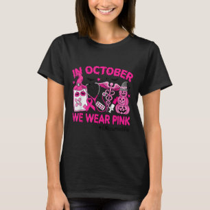 Camiseta En Octubre Usamos Cáncer De Mama De Vida De Nk Er
