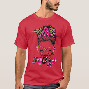 Camiseta En Octubre Usamos Cáncer De Mama Rosado Y Desorden