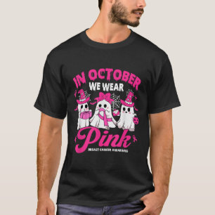 Camiseta En Octubre Usamos Cancio De Mama De Trabajador Pos