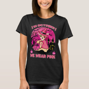 Camiseta En Octubre Usamos Chihuahua Rosa