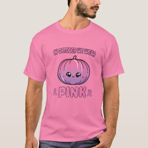 Camiseta En Octubre Usamos Cobertura De Conciencia Sobre El