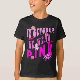 Camiseta En Octubre Usamos Conciencia Rosa Del Cáncer De Ma