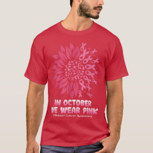Camiseta En octubre, usamos conciencia sobre el cáncer de m